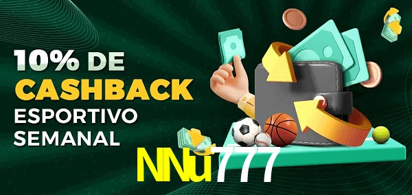 10% de bônus de cashback na NNu777